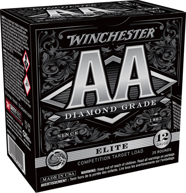 Winchester Ammo AADGL12507 AA Diamond Grade 12 Gauge 2.75" 1 oz 1250 fps 7 Shot 25 Bx/10 Cs - 020892025981