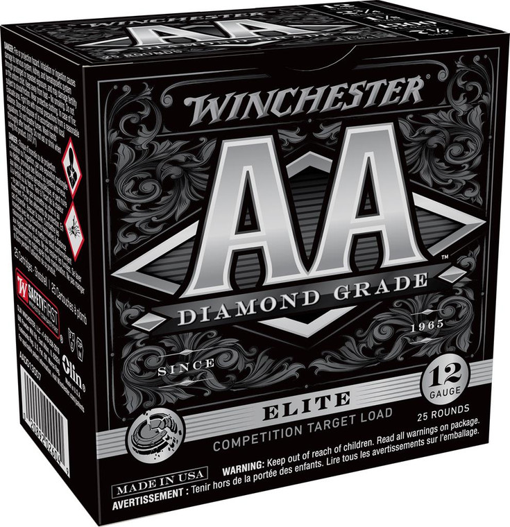 Winchester Ammo AADG13007 AA Diamond Grade 12 Gauge 2.75" 1 1/8 oz 1300 fps 7 Shot 25 Bx/10 Cs - 020892026049