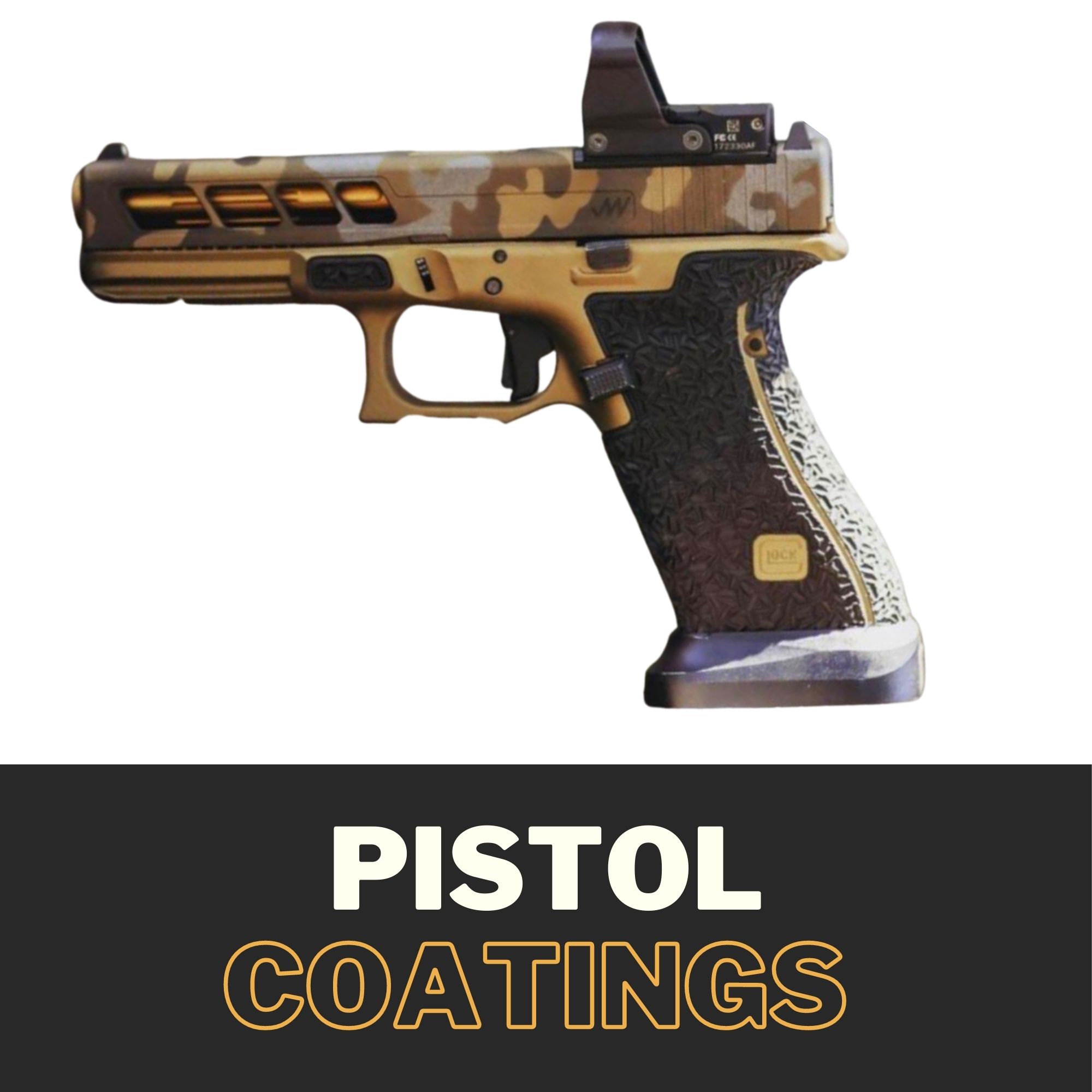 Custom Pistol Cerakoting at Ekho Ridge