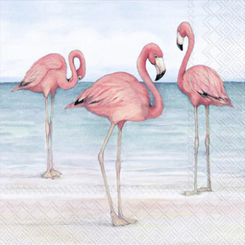 FLAMINGO TRIO NAPKIN C-000139-34