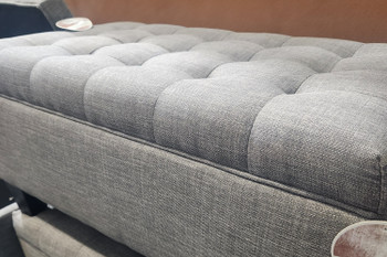 DARK GRAY STORAGE BENCH MD SF026-GRY-MD-55