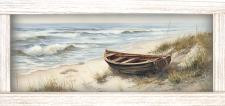12x24 Boat Beach Scene 3 A-12-642-112