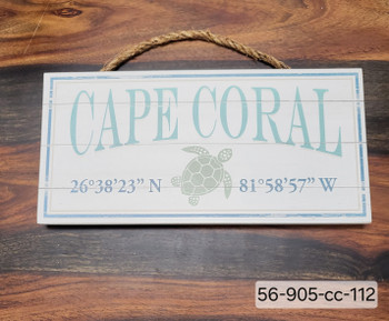 Rope Hanger Blue Arch CapeCoral 56-905-CC-112