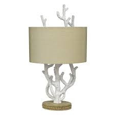 WHITE CORAL TABLE LAMP LUX-125 -33
