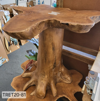 TEAK ROOT END TBL TRET20-81