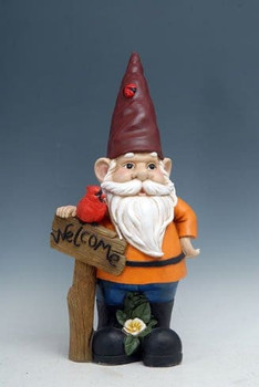 27" GARDEN GNOME ORANGE 53773-11