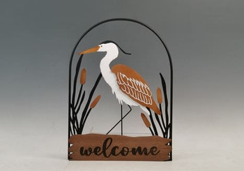 WDN HERON W/METAL 35339-11