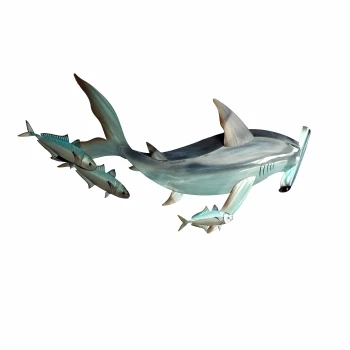 Hammerhead W/Fish CO203-10