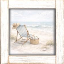 12x12 Relaxing Beach Scene A-22-655-112