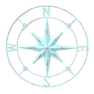 28 in Light Blue Compass Rose 75449-2
