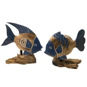 LG FISH ON DRFITWOOD 24375-2