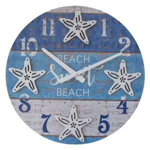 STARFISH CLOCK 76329-2