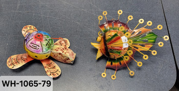 FISH/CRAB/TURTLE CANDLE HOLDERS WH-1065-79