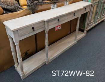 WHITE 4 DR CONSOLE ST72WW -81
