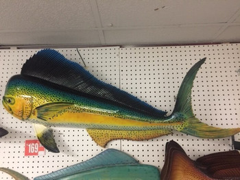 48IN MAHI MAHI WALL DECOR 48MAHIW-65