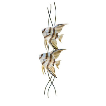Angelfish Pair Vertical Face Left CO148L-10