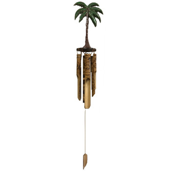 37" PALM TREE WINDCHIME 10775-2