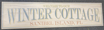 SANIBEL 12X47 COTTAGE SIGN 47-098SAN