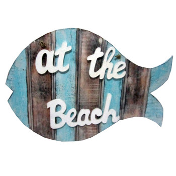 22-1/2" AT THE BEACH SIGN 23812