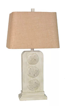 SAND DOLLAR SHELL LAMP LPS-184-93