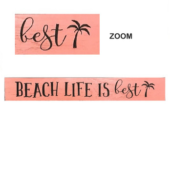 24" USA BEACH LIFE ROUTED SIGN 10378-2