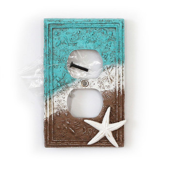 5" STARFISH OUTLET COVER 72590-2