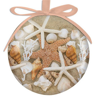 Beach Walk Ball Ornament 851-29-116