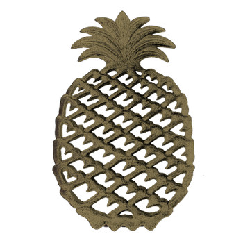 9-3/4" CASTIRON PINEAPPLE TRIVE 68307-2