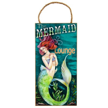 Mermaid Lounge Sign W-9467-105