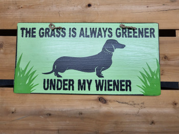 GREENER WEINER SIGN WH-1150-79