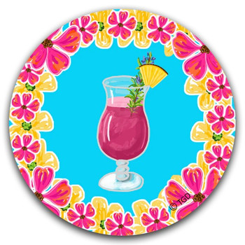 Tropical Drink Car Coaster TG253-122