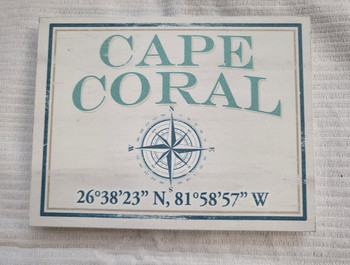 Compass Sign Cape Coral 43-905CC-112