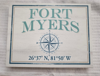 Compass Sign  Fort Myers 43-905FMY-112