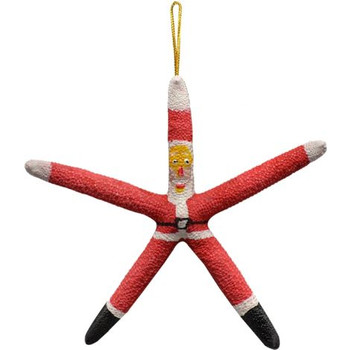 Santa Starfish Ornamnet 6051-18