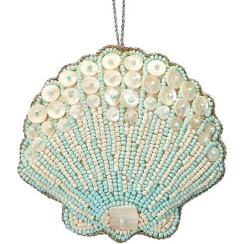 Scallop MOP Ornament 6511-18