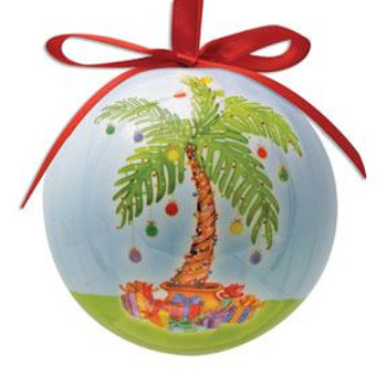 Palm Ball Ornament 857-11-116