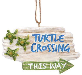 Turtle Crossing Ornament 878-62-116