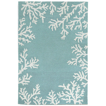 CORAL BORDER AQUA 1620-04-5x7-80