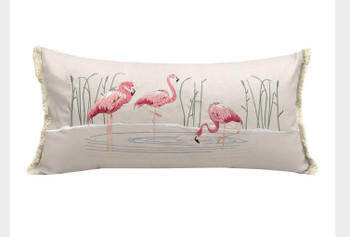 FLAMINGO LUMBAR PILLOW P1064L-84