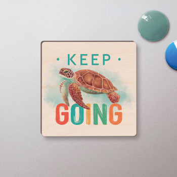 KEEP GOING MAGNET- 2.75X2.75