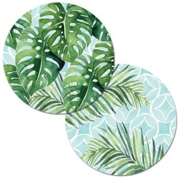 Placemat Round Tropical Foliage 48034-91