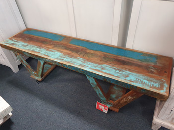 Color Wheeled Bench MDA-20-305-69