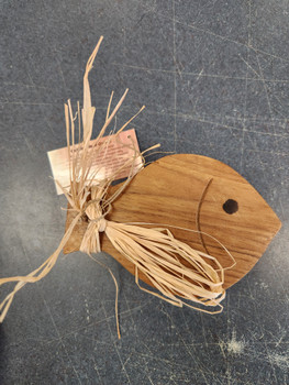 TEAK FISH COASTER B70-10