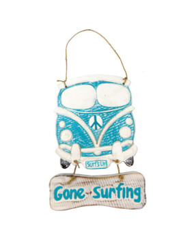 VAN W/GONE SURFING SIGN BV358-52