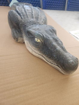 Standing Alligator 73539-2 - Curious Cargo Home Decor
