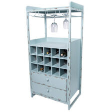 WINE CABINET BL W-3677-105