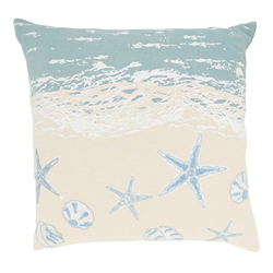 STARFISH BEACH PILLOW 6547-BL20SP-23