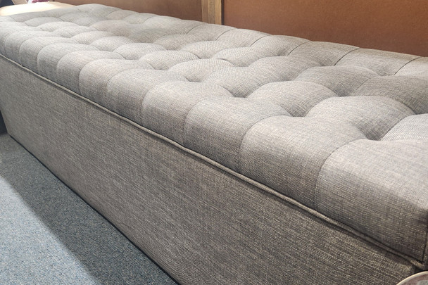 DARK GRAY STORAGE BENCH LG SF026-GRY-LG-55