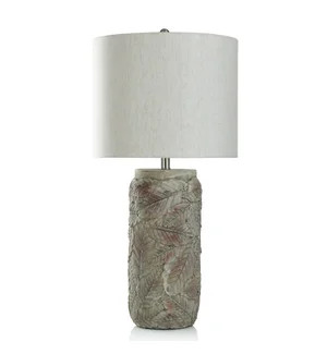MAPLE CREAM Leaf Motif Table Lamp L331929-55