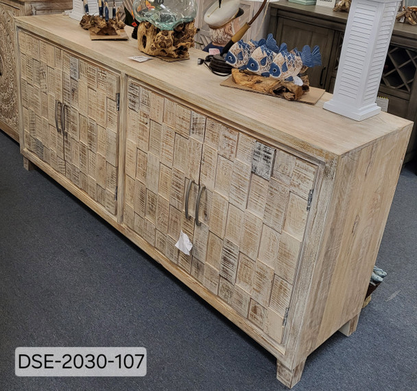 ALABASTER MOSIAC 4DR SIDEBOARD DSE-2030-107